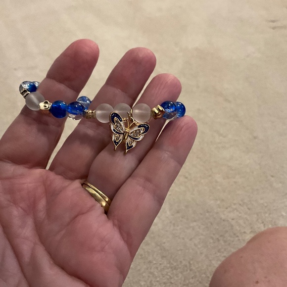 Bracelet elastic beaded NWOT - Picture 2 of 4